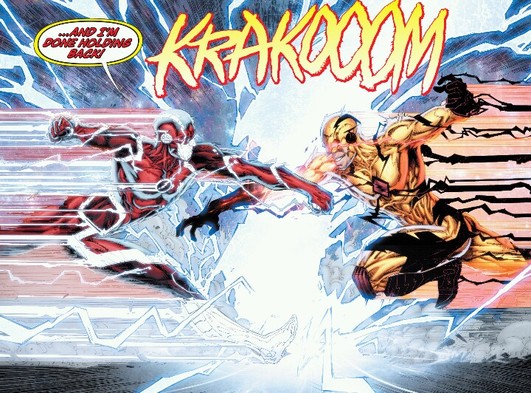 New 52, Flash and Professor Zoom collide